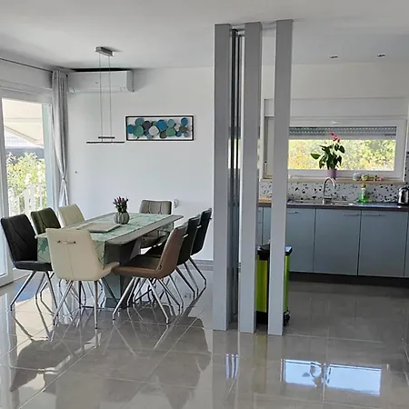 With Pool And Mesmerizing Sea View Fažana